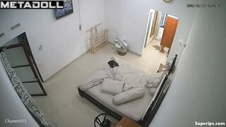 Mature Asian wife changes clothes