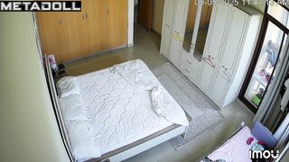Chubby Arab mother gets fucked in her bed