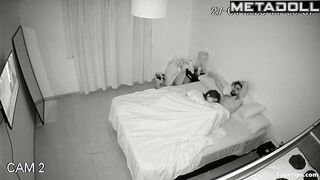 Young Italian couple has sex at night