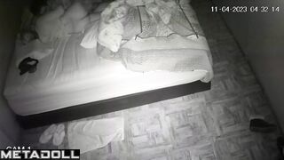 Naked couple relaxing on the bed - hot hidden video