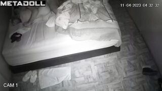 Naked couple relaxing on the bed - hot hidden video