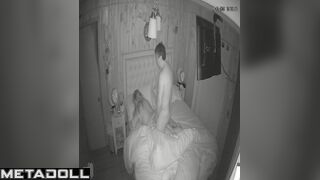 People fucking in the midnight and someone is watching them