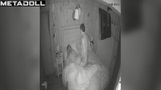 People fucking in the midnight and someone is watching them