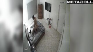 Tiny brunette invited a stranger to her home, she wants to have fun