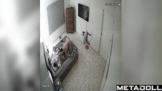 Tiny brunette invited a stranger to her home, she wants to have fun