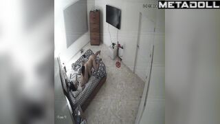 Tiny brunette invited a stranger to her home, she wants to have fun