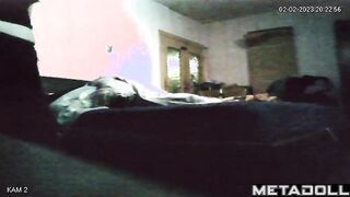 Couple had a great time in a cheap city hotel, watch