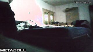 Couple had a great time in a cheap city hotel, watch