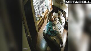 Naked girl with small tits asked him to help her cum with a dildo