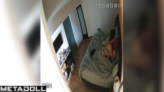 Bald guy adores sucking sweet clit his pretty lover