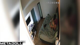 Bald guy adores sucking sweet clit his pretty lover