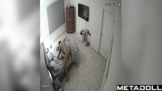 This couple always fucks before sleep, it calms them down