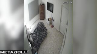 This couple always fucks before sleep, it calms them down