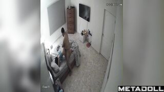 This couple always fucks before sleep, it calms them down