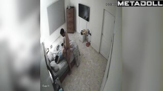 This couple always fucks before sleep, it calms them down