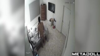 This couple always fucks before sleep, it calms them down