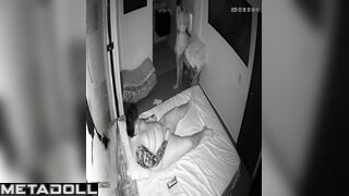Couple having fun in bed the way they like, watch it