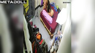 Juicy brunette tries to make him cum as soon as possible