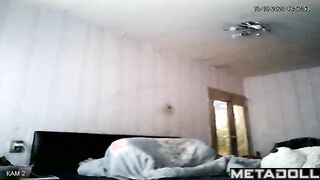 Lonely brunette versus her rubber friend, watch it