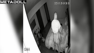 Tiny girl adores his strong and sexy body - bedroom video