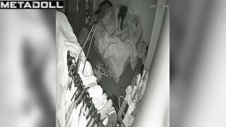 Skinny girl adores fucking with the lights off, bedroom video