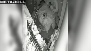 Skinny girl adores fucking with the lights off, bedroom video