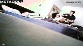 Fuck without rules in the cheap and dirty hotel room