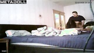 He invited her to a cheap hotel to fuck strong and hard