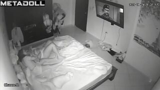 While watching TV, one of these friends masturbated