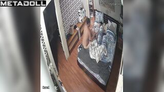 Husband fucking his tiny wife with a huge pleasure