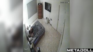 They had a sudden sex after a long break, bedroom video