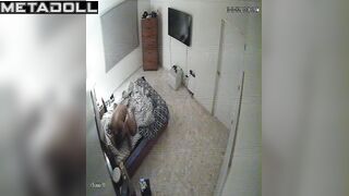 They had a sudden sex after a long break, bedroom video