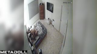 They had a sudden sex after a long break, bedroom video