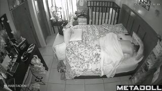 She's tired of missionary sex but she still does it