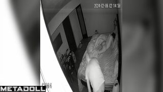 Skinny lady enjoying strong cock her bald & sexy lover
