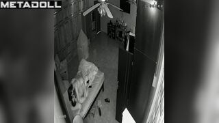 Skinny girl jumping so sexy on his strong & big cock