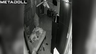 Skinny girl jumping so sexy on his strong & big cock