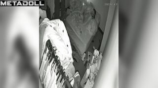 They enjoying safe sex with a condom, bedroom tape