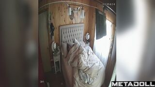 They fucking lazy under the blanket and having fun