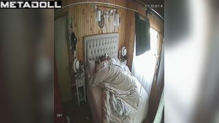They fucking lazy under the blanket and having fun