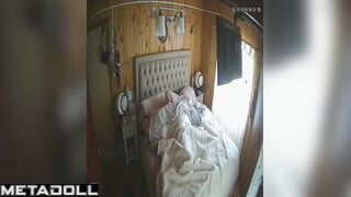 Milf and old fart fucking under the blanket and having fun