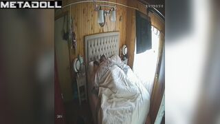 Milf and old fart fucking under the blanket and having fun