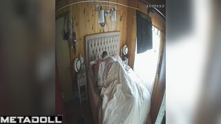 Milf and old fart fucking under the blanket and having fun