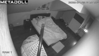 Couple enjoying 69 love after quarrel - bedroom scenes