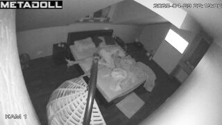 Couple enjoying 69 love after quarrel - bedroom scenes