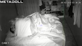 Real pleasure in the warm bed (exercises after work)