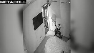 He hugged her tightly and started fucking hot (after work)