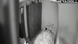 He held her by the hair and fucked gently, secret cam