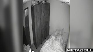 He held her by the hair and fucked gently, secret cam