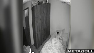 He held her by the hair and fucked gently, secret cam